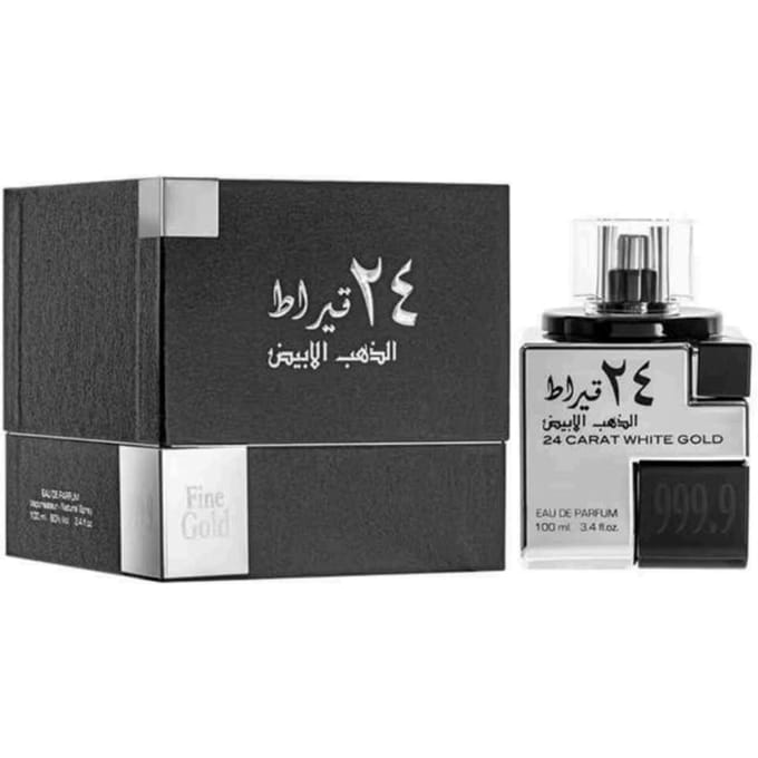 Lattafa 24 Carat White Gold EDP Unisex 100 ml