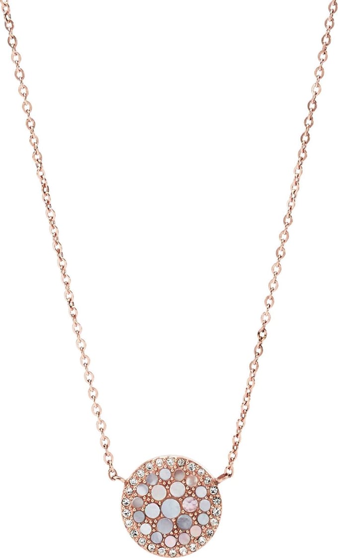 Fossil Vintage Glitz JF01740791 Damesketting - 400 mm