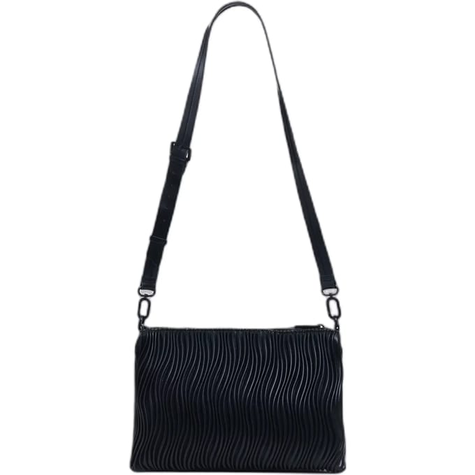 Desigual schoudertas Litio Black Dortmund Bag Black zwart