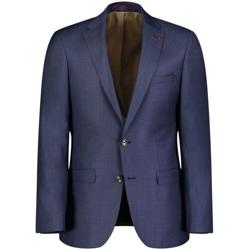 Roy Robson Colbert Fine Wool Natural Stretch Blauw / male