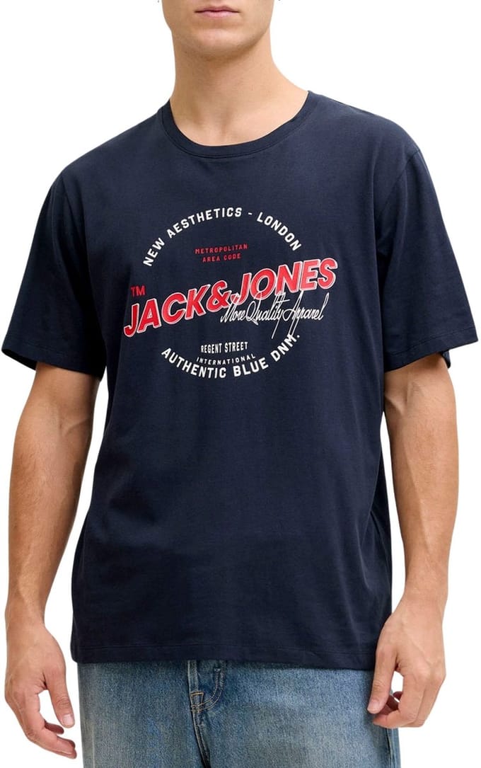 Jack & Jones Logo SS Shirt Heren - Maat L