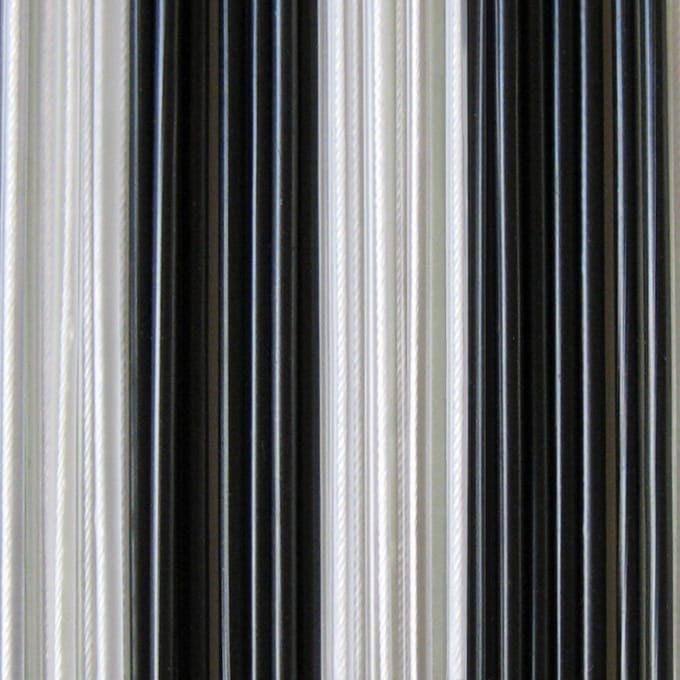 Sun-arts Vliegengordijn Palermo Draad 232 X 100 Cm Pvc Zwart