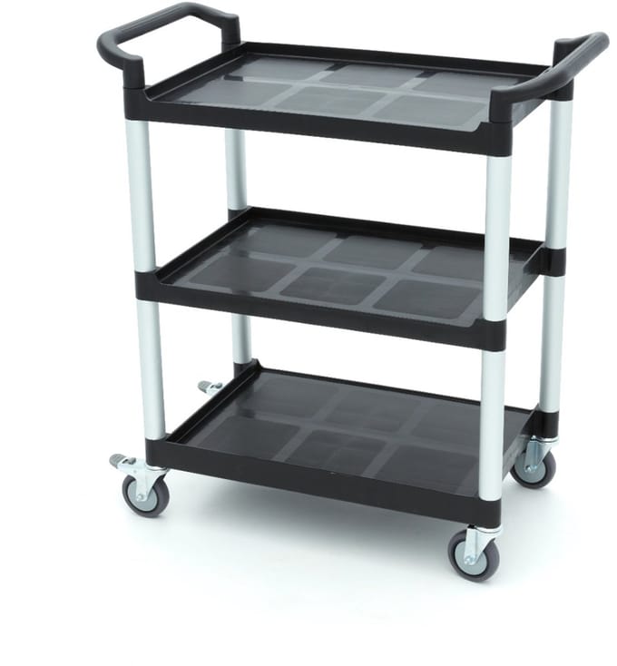 Serveerwagen - 3 Werkbladen - 86,5 x 42,5 cm