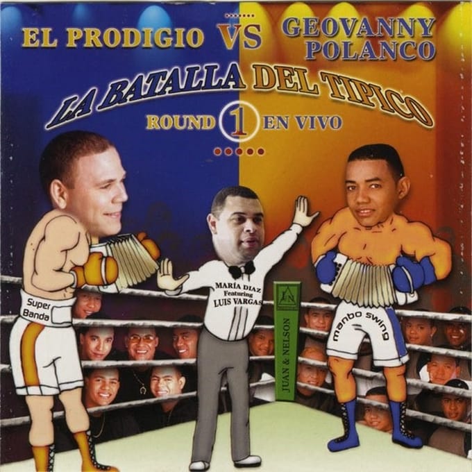 El Prodigio Vs. Geovanny Polanco - La Batalla Del Tipico - Round 1 En Vivo (CD)