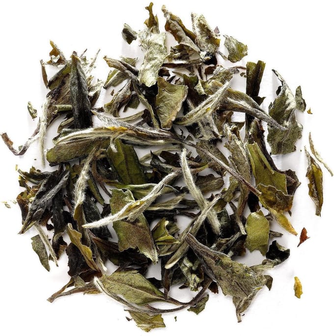 White Peony Pure Witte Thee - Bai Mu Dan Chinese Witte Thee - 100 gram