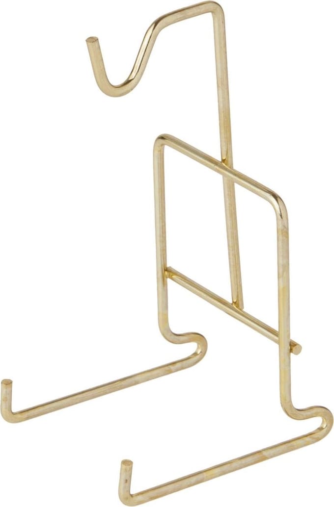 Hanger voor kop en schotel - Vermessingd (10 stuks)
