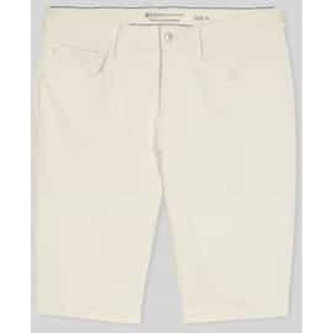 Tom Tailor Denim - TTWAYLEN RELAXED jeansshort - Maat M - raw offwhite denim