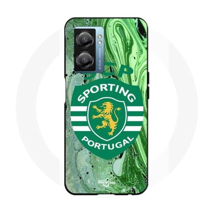 Coque Maniacase pour Realme V23 scp sporting portugal fond vert