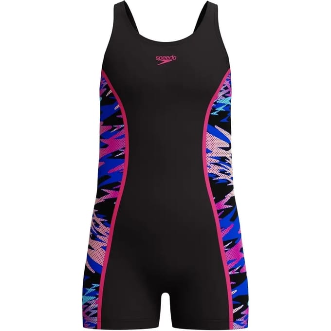Speedo Hyperboom Splice Muscleback Legsuit Badpak Meisjes