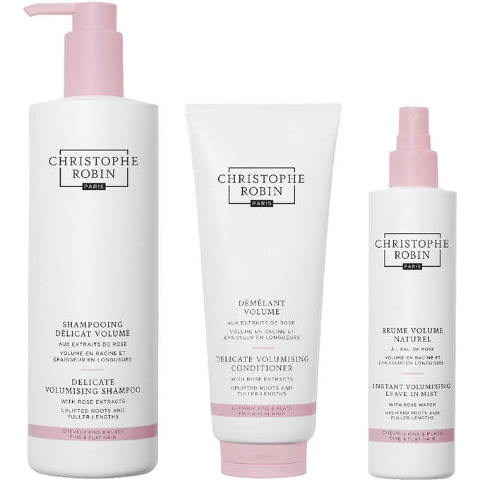 Christophe Robin Delicate Volumizing Shampoo with Rose Extracts 500 ml