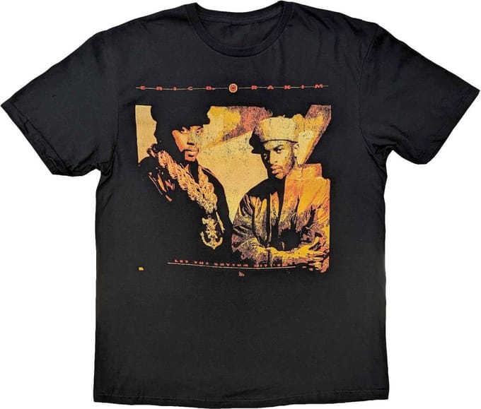 Eric B. & Rakim - Let The Rhythm Begin Heren T-shirt - S - Zwart