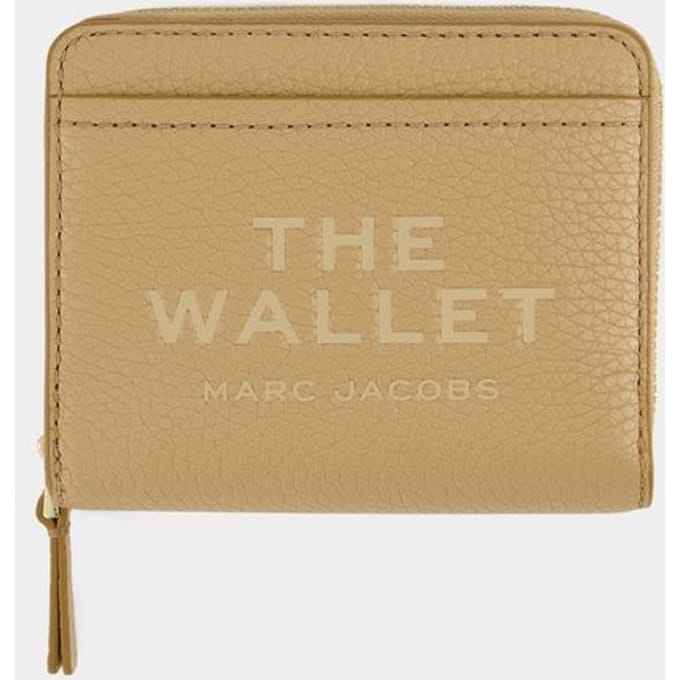 De Mini Compact portemonnee - Marc Jacobs - Leer - Bruin