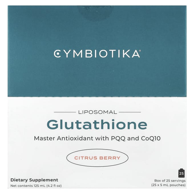 Glutathion, Liposomaal, Citrus Bessen, 25 Zakjes, 5 ml Elk