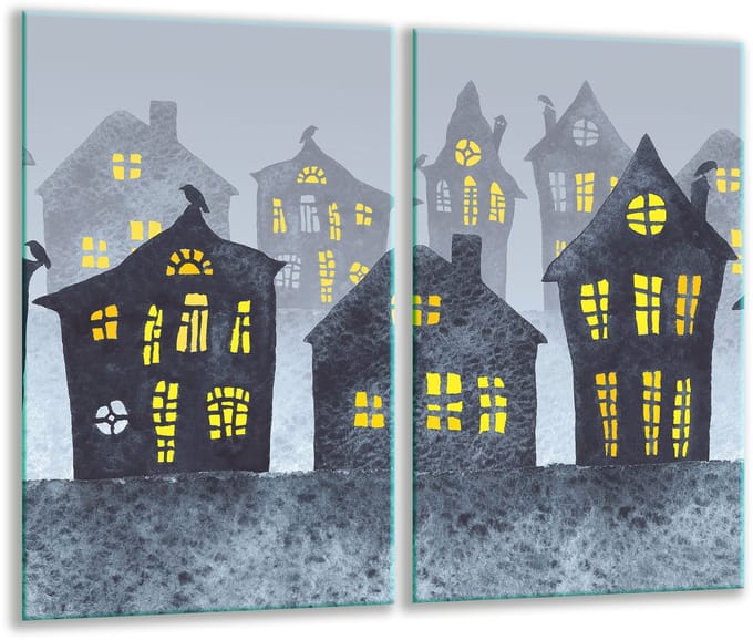 TMK ArtDeko Serie - Snijplank - Glas - 30x52 cm - Inductie