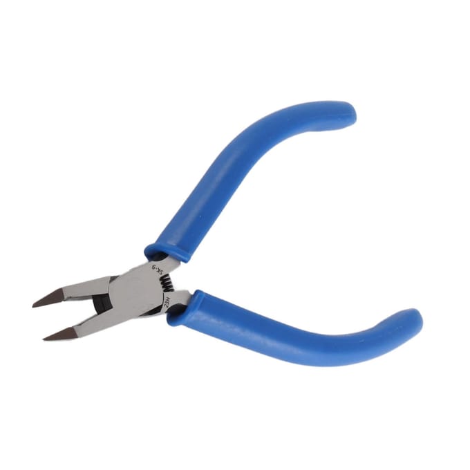 4.5 Inch Tang Micro Flush Kniptang Veerbelast Draadkniptang voor 1.5mm Hars Plastic Koper blue