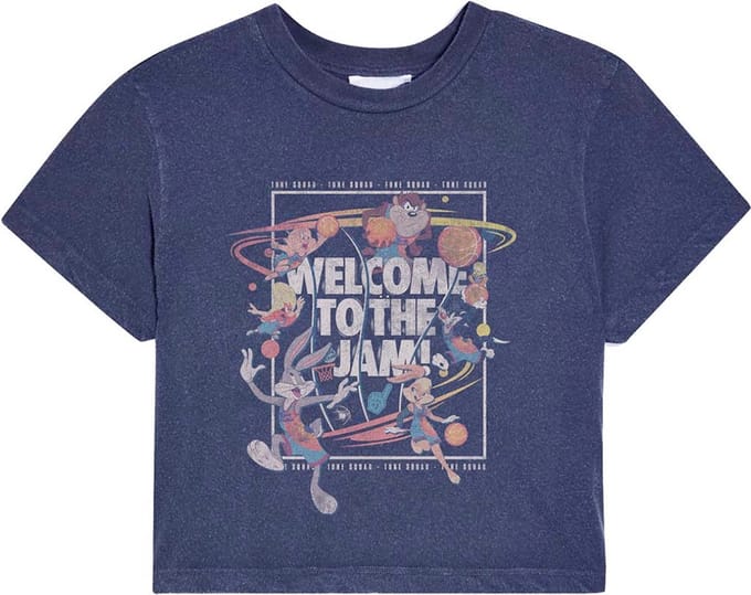 Space Jam: A New Legacy - Welcome To The Jam Crop top - S - Blauw