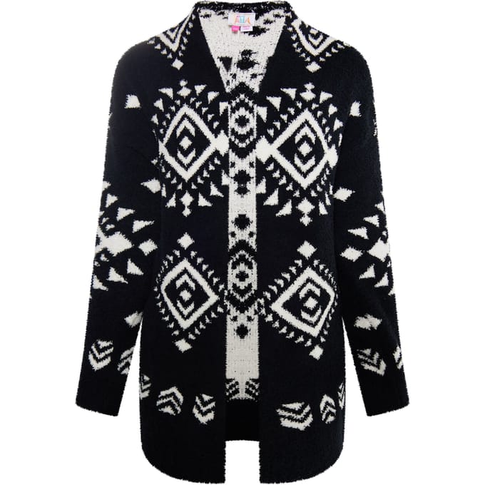 IZIA Vest Dames zwart en wit