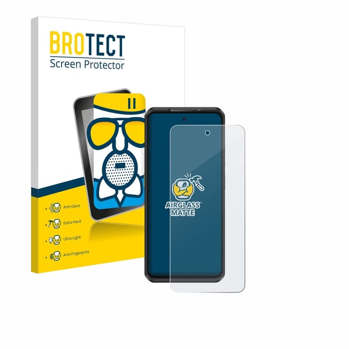 BROTECT - Screenprotector voor Ulefone Armor 25T Pro - Folie Beschermfolie Beschermglas matte