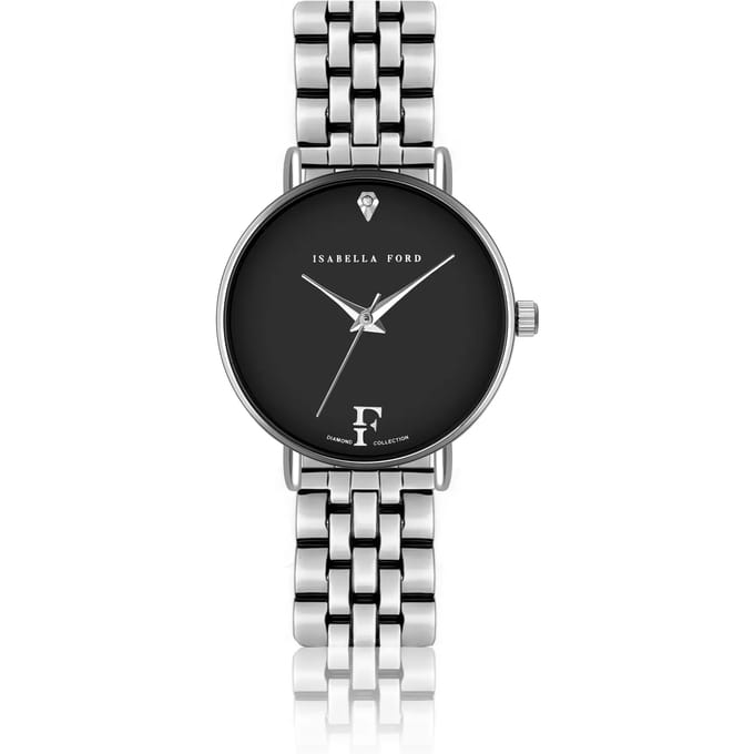 Zilveren horloge voor dames Isabella Ford Infinity