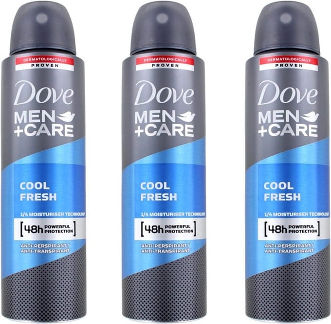 Dove Deo Spray Men - Cool Fresh - 3 x 150 ml