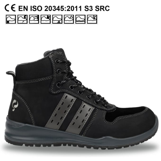 Quick Schoen Sport QS0911 S3 - Zwart/Grijs - 39