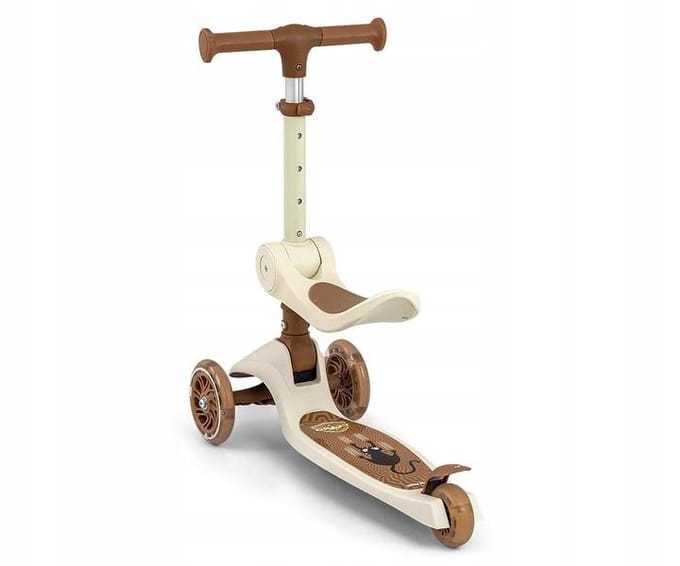 Milly Mally Fuzzy 2-in-1 balancestep met zitje - Loopfiets