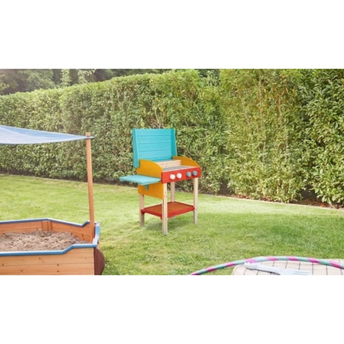 Houten speelgoedgrill Tasty voor kinderen