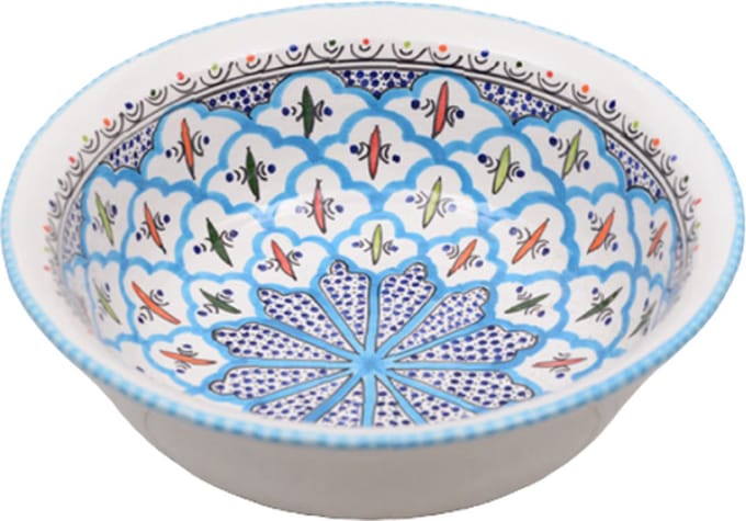 Saladier Turquoise blue fine Ø 30 cm | SS.BC.30 | Dishes & Deco