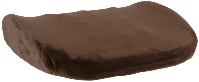 Home Deco Factory Zitkussen stoel - bruin - B33 x H9 cm - bureaustoel/autostoel