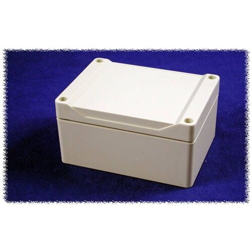 Hammond Electronics 1555F2GY Universele behuizing 120 x 90 x 60 Polycarbonaat Grijs 1 stuk(s)