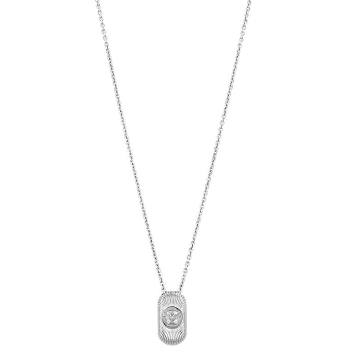 Versace Groot Ketting Medusa 1022782 1a00620 3j030 1022782 1A00620 3J030 white