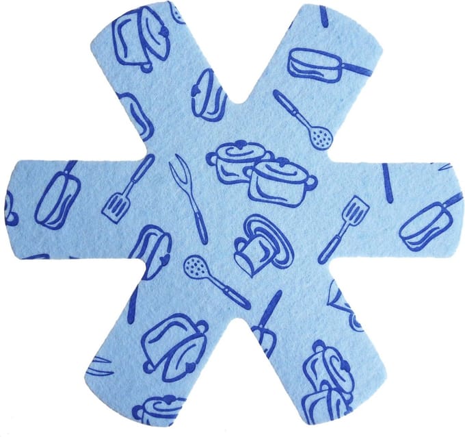 Papillon Panbeschermer Star - Pots&Pans - 38 cm - Set van 3 Stuks - Blauw