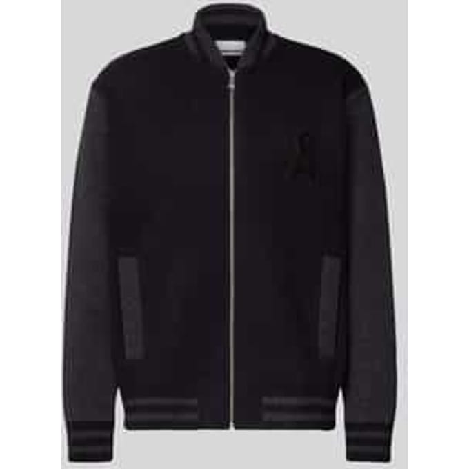 Regular fit gebreid jack met wol Model ‘KEDAAWYAN’