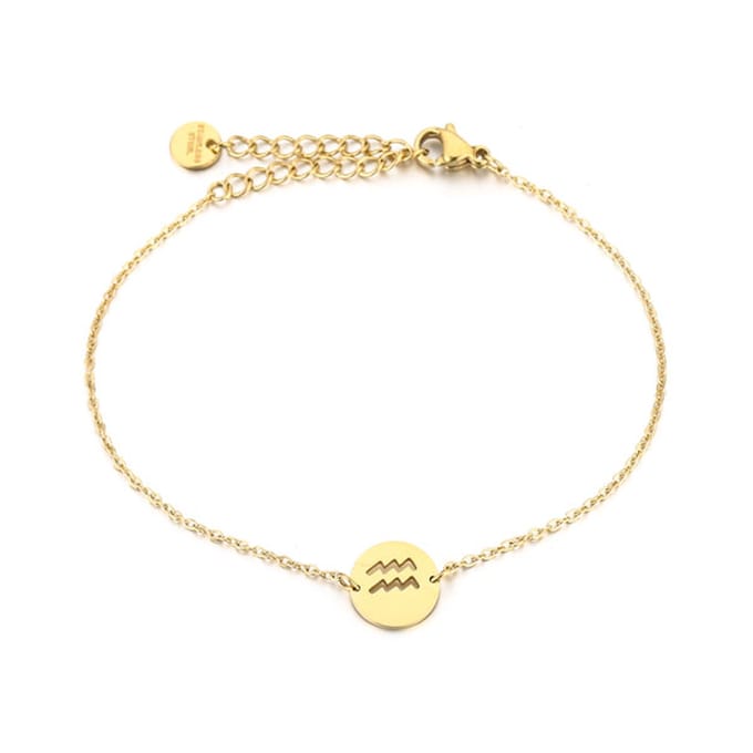 Bijoutheek Armband Aquarius - Waterman Goud