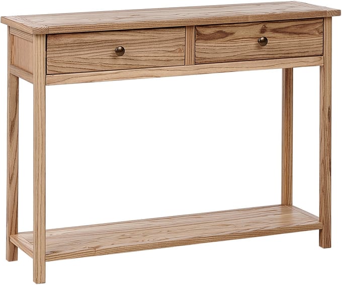 SALTON - Consoletafel - Lichte houtkleur - Sassafras