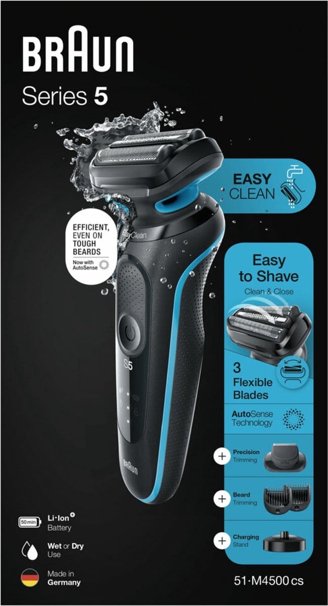 Braun Elektrisch Scheerapparaat Series 5 51-M4500cs Munt
