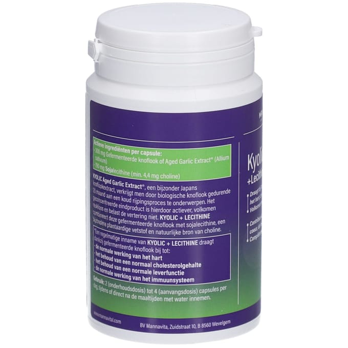 Mannavital Kyolic + Lecithine 200 Capsules