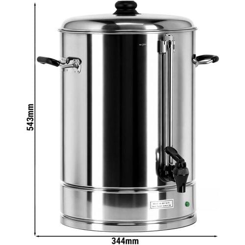 GGM Gastro Kaffee Perkolator - 15 Liter - 1,5 kW Zilver