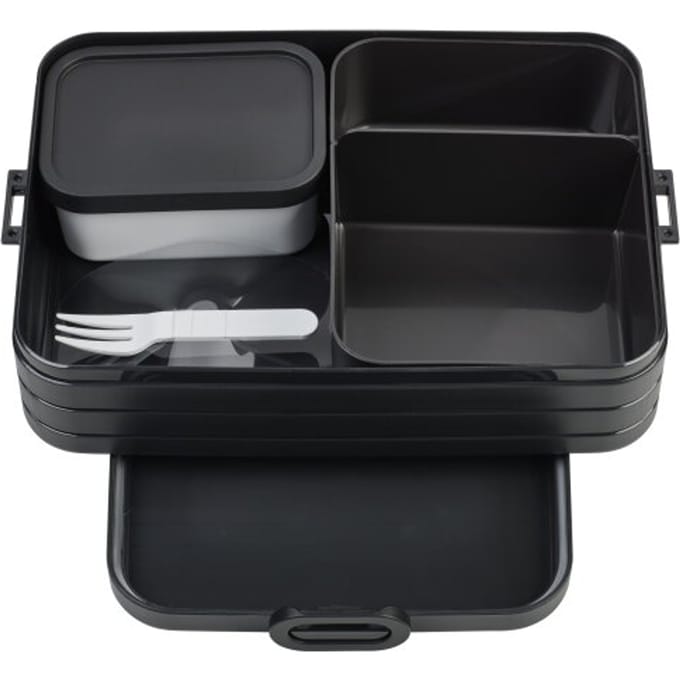 Mepal Bento Lunchbox large - Broodtrommel - 8 boterhammen - Nordic black
