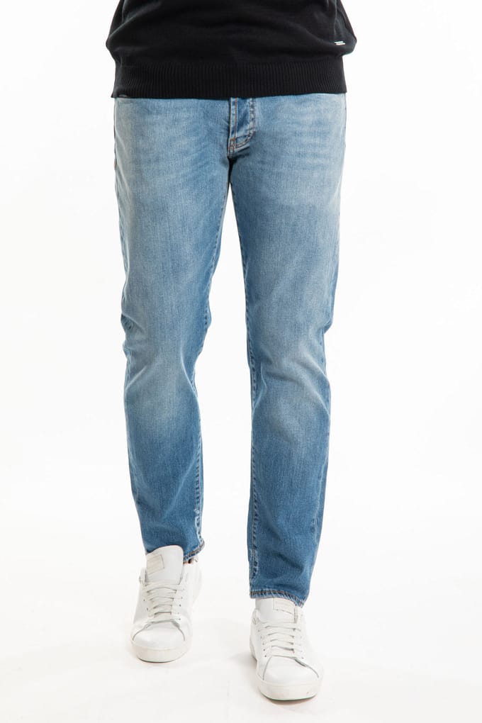 Takeshy Kurosawa Jeans Essential Mannen blauw
