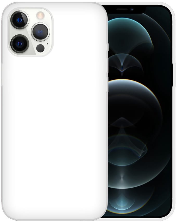 Hoesje geschikt voor iPhone 11 Pro - Backcover - TPU - Wit