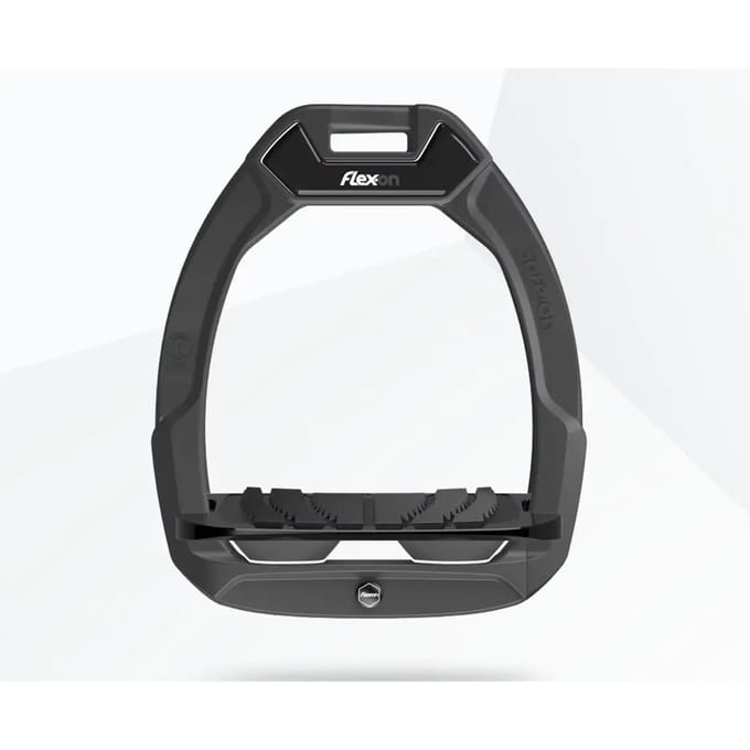 Veiligheidssportbeugels Schuin Grip Antraciet/Zwart/Antraciet Flex-On Safe-On