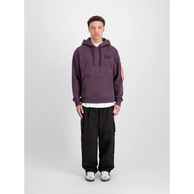 Capuchon sweatshirt met print op de achterkant Alpha Industries