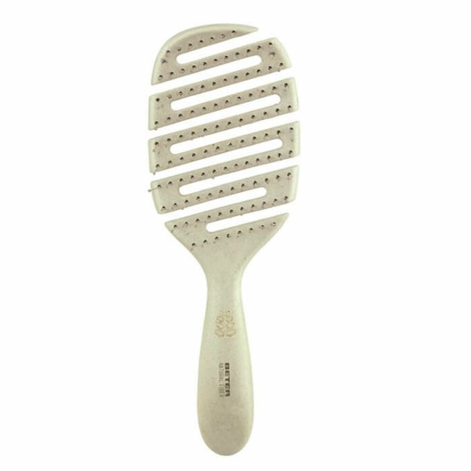 Natuurlijk Vezel Skelet Borstel Nylon Bolletjes #beige