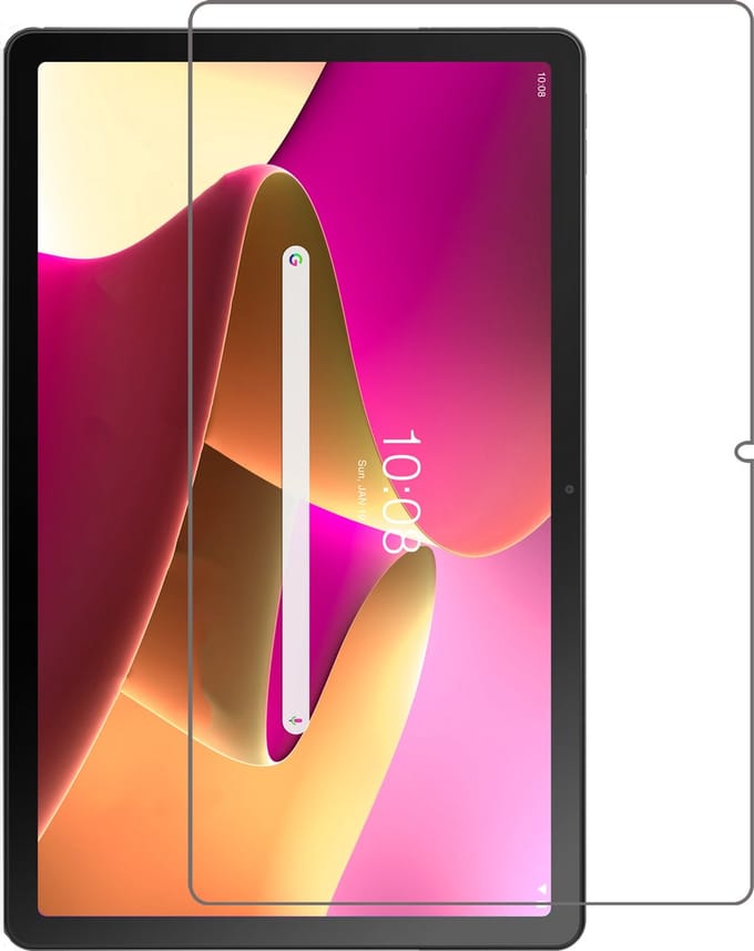 Screenprotector - Geschikt voor Lenovo Tab M10 Plus (3e / 3rd Generatie) - Extra Sterk - Gehard Glas - Beschermglas - Tempered Glass - Screen Protector