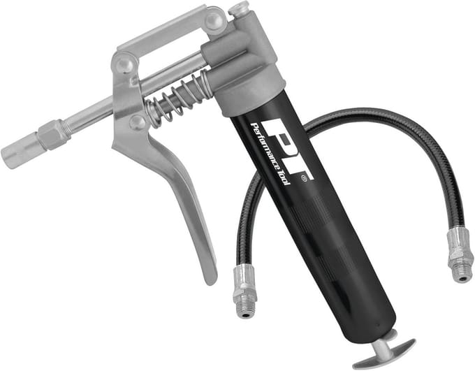 Mini Vetpistool met Flexibele Slang en Stijve Verlengbuis
