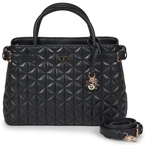 Guess Paisleigh Medium Handtas Dames - Imitatieleer - Zwart
