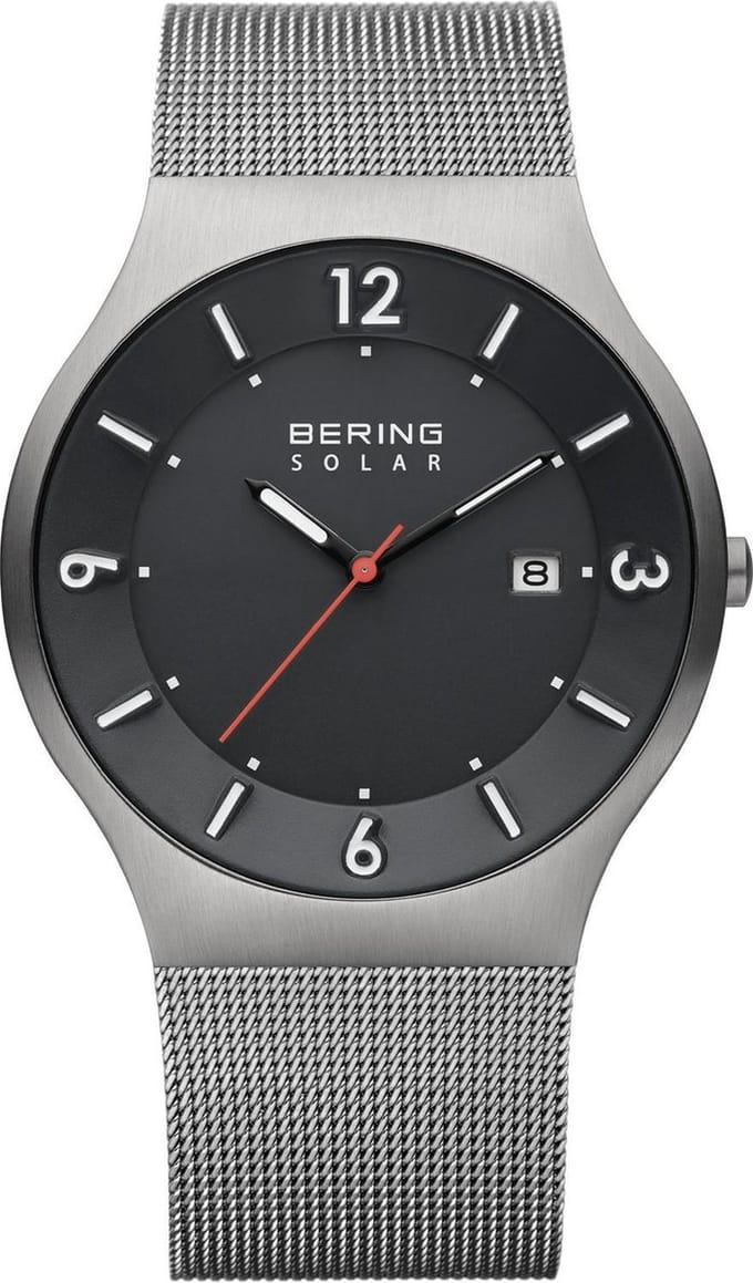 BERING 14440-077 - Horloge - Staal - Grijs - Ø 40 mm