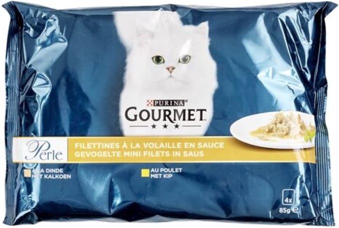 Gourmet - Perle - Gevogelte - 4x85g