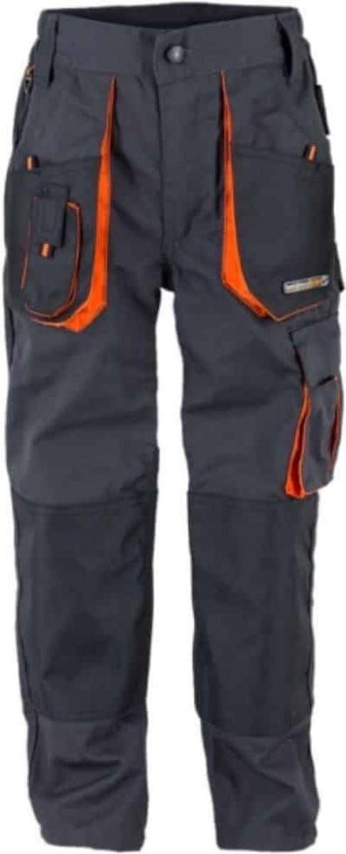Terratrend Werkbroek 3230 Grijs/Oranje - grijs - 60